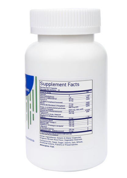 Uscriptives Advanced Heart Health Formula Supplement Facts