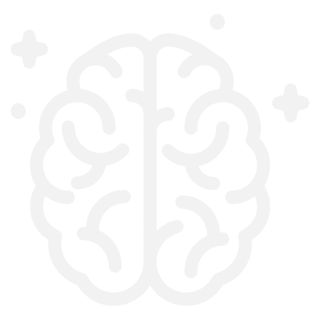 line art of a brain