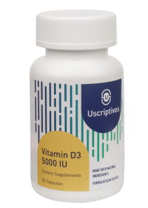 Uscriptives Vitamin D3 5000 IU