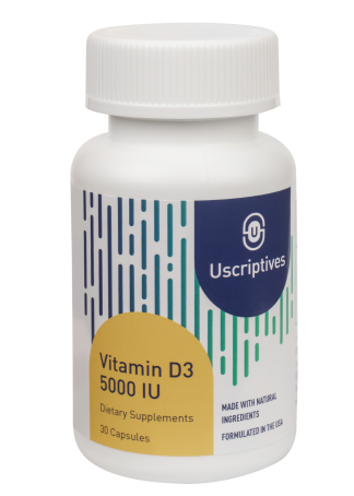 Uscriptives Vitamin D3 5000 IU