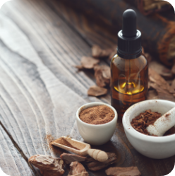 pine bark oil and powder