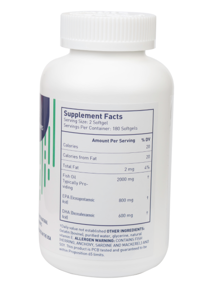 Uscriptives Super Omega 3 Supplement Facts