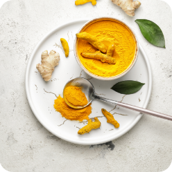 turmeric powder and root