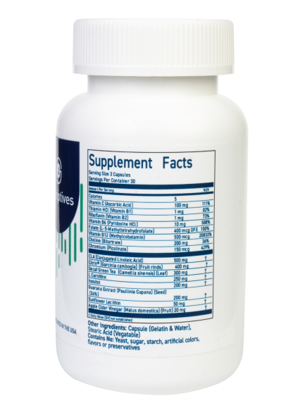 Uscriptives Weight Loss Support Formula Supplement Facts